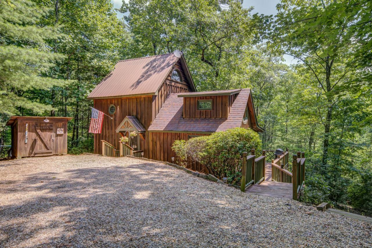 Lazy Days Cabin Blue Ridge Exteriör bild
